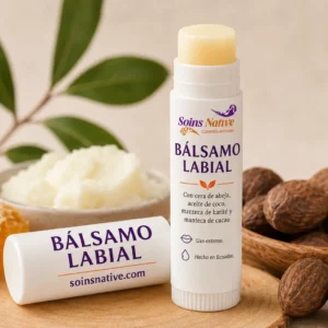 Bálsamo hidratante y protector con cera de abeja