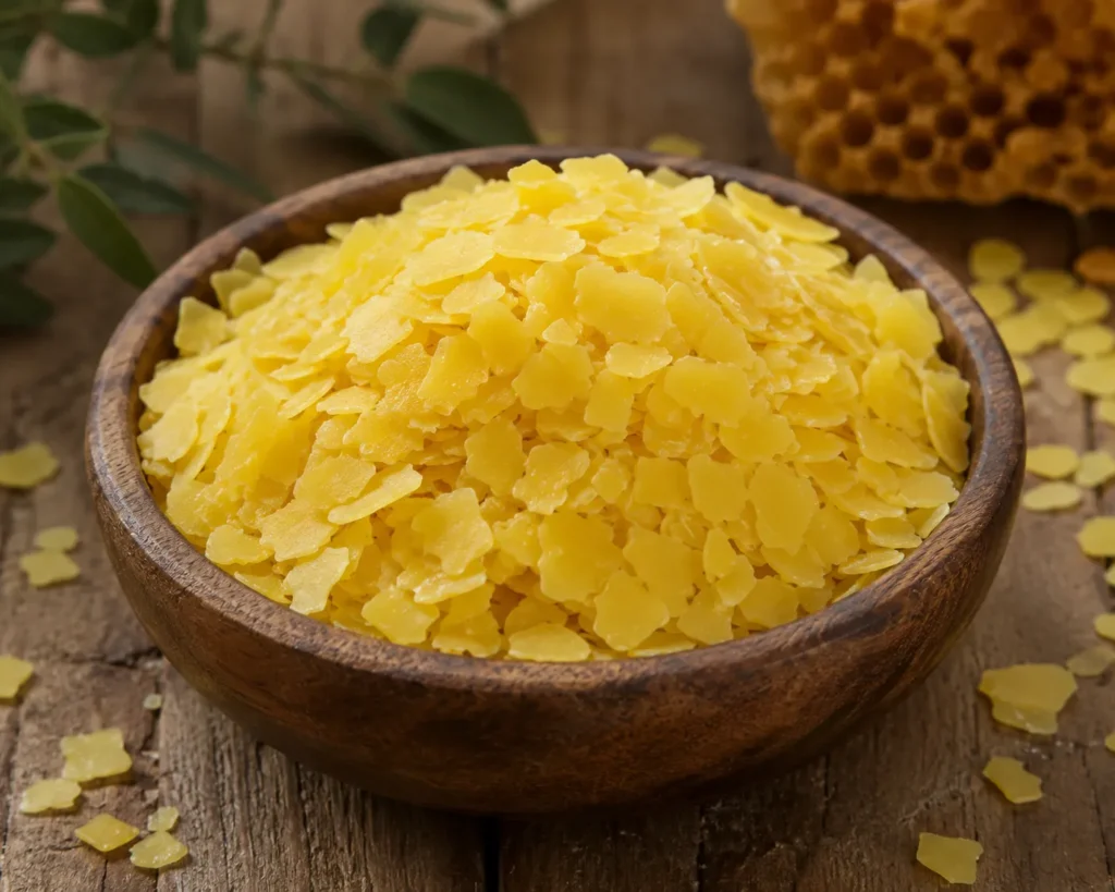Cera de abeja para cosmética artesanal