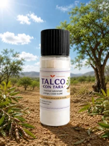 Talco natural con Tara